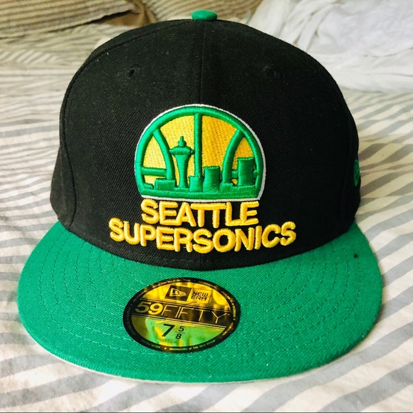 Seattle Supersonics Fitted Hat New Era 